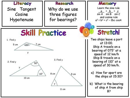 Literacy Research Memory Skill Practice Stretch!