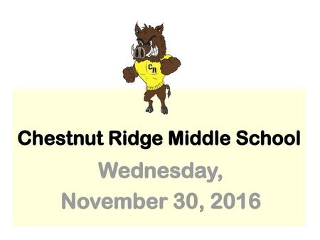 Chestnut Ridge Middle School