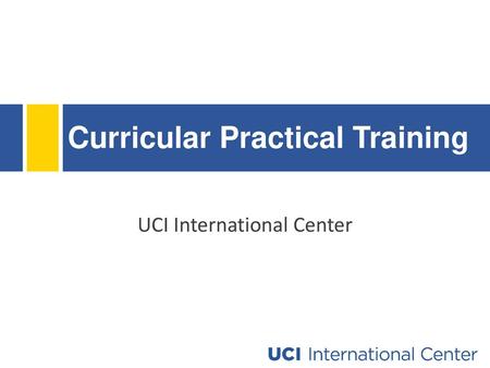 Curricular Practical Training