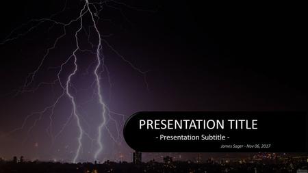 - Presentation Subtitle -