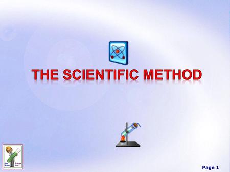 The Scientific Method.