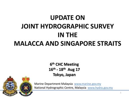 6th CHC Meeting 16th - 18th  Aug 17 Tokyo, Japan