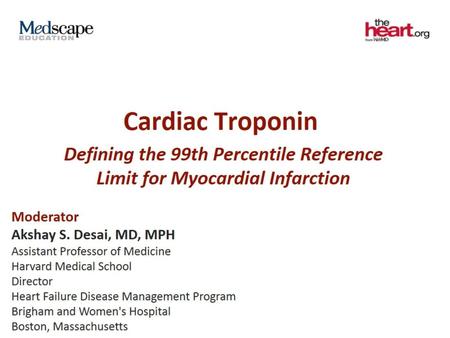 Cardiac Troponin.