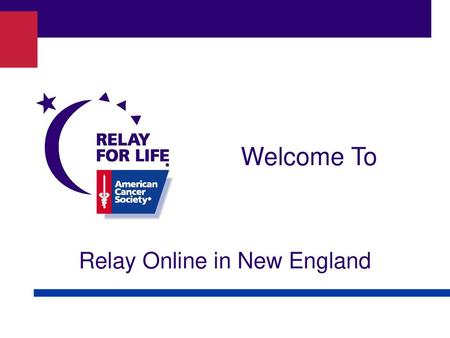 Relay Online in New England