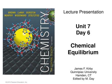 Day 6 Chemical Equilibrium