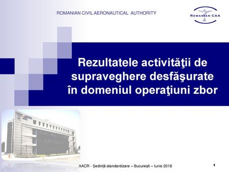 ROMANIAN CIVIL AERONAUTICAL  AUTHORITY