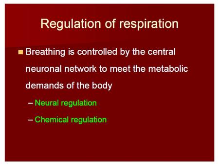 Neuronal demand.