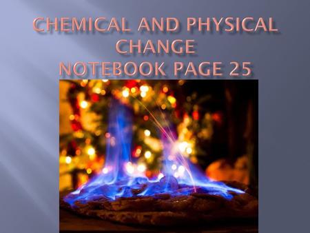 Chemical and Physical Change Notebook Page 25