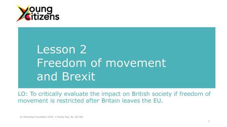 Freedom of movement and Brexit