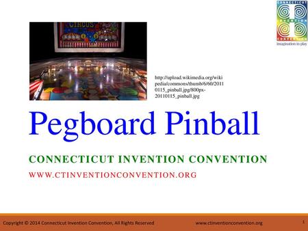 Pegboard Pinball Connecticut Invention Convention