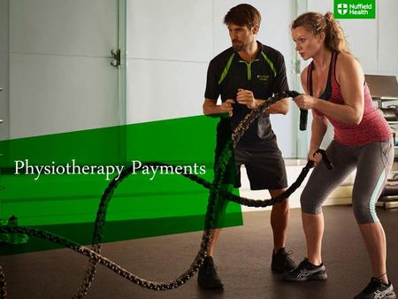 Physiotherapy Payments