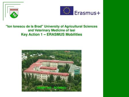 Key Action 1 – ERASMUS Mobilities