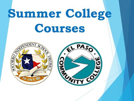 Summer College Courses