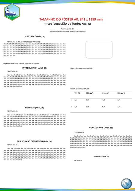 RESULTS AND DISCUSSION (Arial, 36)