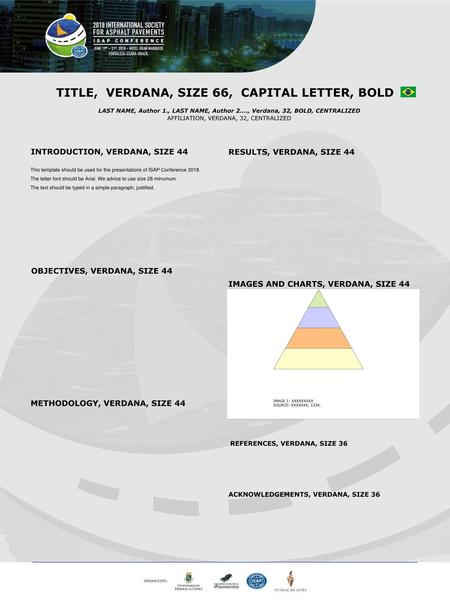 TITLE, VERDANA, SIZE 66, CAPITAL LETTER, BOLD