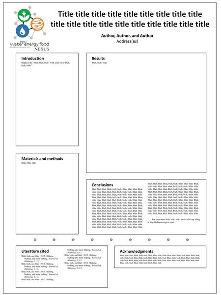 Author, Author, and Author Address(es)