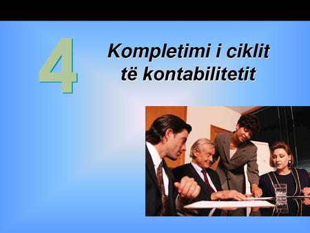 Kompletimi i ciklit të kontabilitetit