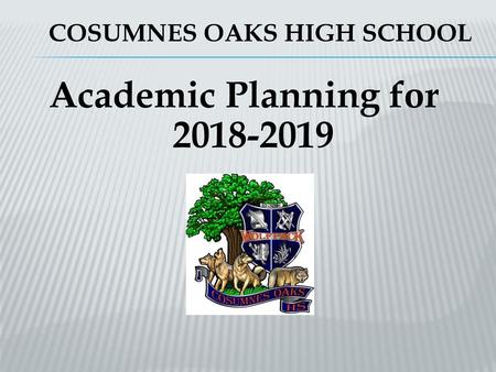 Cosumnes Oaks High School