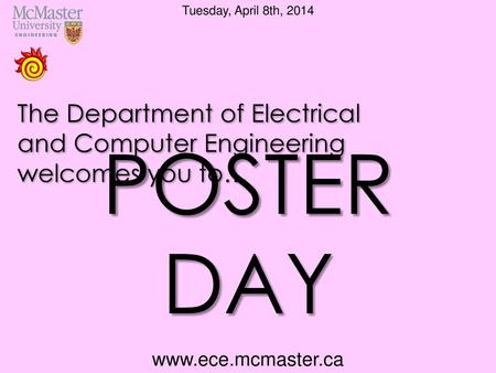 The Department of Electrical and Computer Engineering welcomes you to…