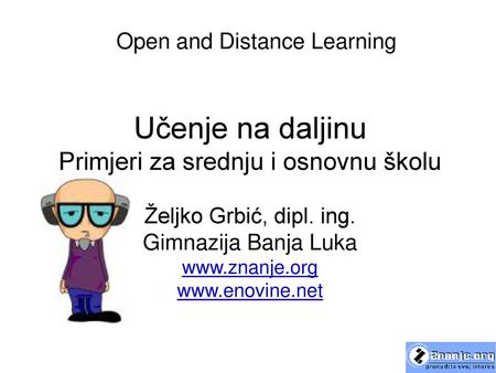 Open and Distance Learning