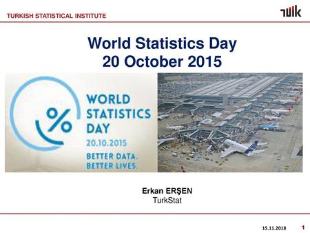 World Statistics Day 20 October 2015