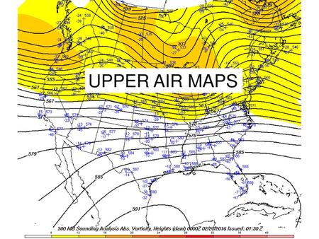 UPPER AIR MAPS.