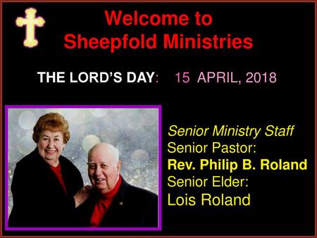 Welcome to Sheepfold Ministries