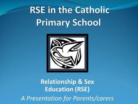 RSE in the Catholic Primary School