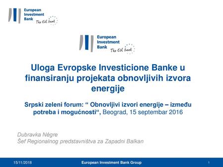 European Investment Bank Group