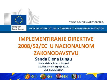 IMPLEMENTIRANJE DIREKTIVE 2008/52/EC U NACIONALNOM ZAKONODAVSTVU