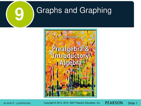 9 Graphs and Graphing.