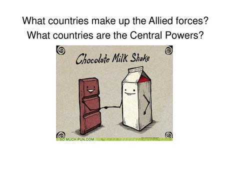 What countries make up the Allied forces?