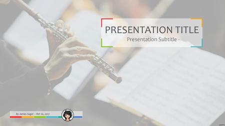 - Presentation Subtitle -