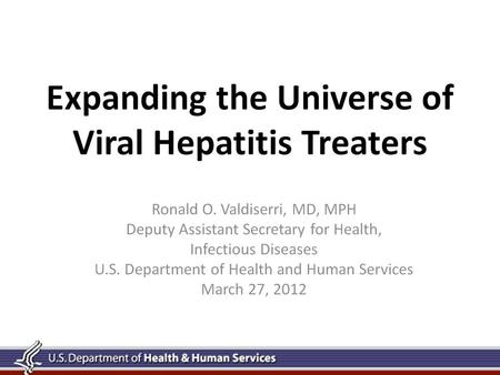 Expanding the Universe of Viral Hepatitis Treaters