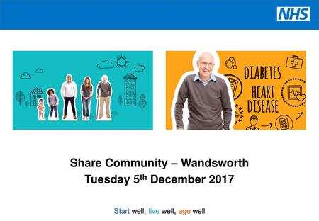 Share Community – Wandsworth Tuesday 5th December 2017