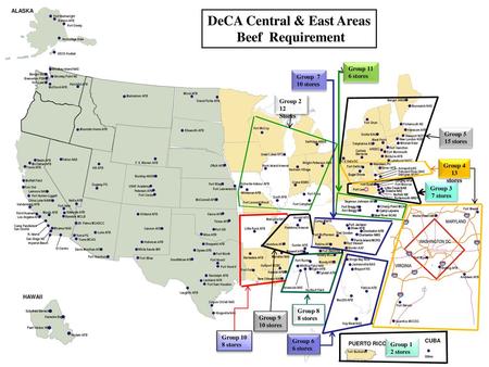 DeCA Central & East Areas