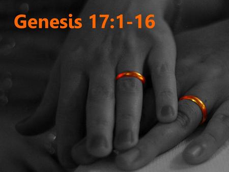 Genesis 17:1-16 Powerpoint-agtergrond