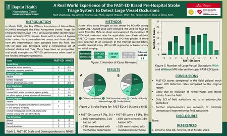 A Real World Experience of the FAST-ED Based Pre-Hospital Stroke