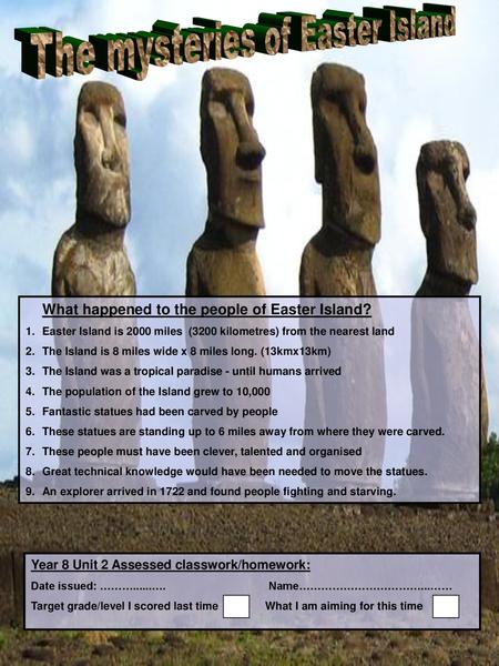 The mysteries of Easter Island