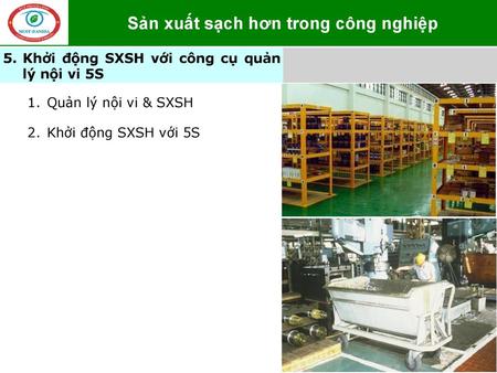 Khởi động SXSH với công cụ quản lý nội vi 5S