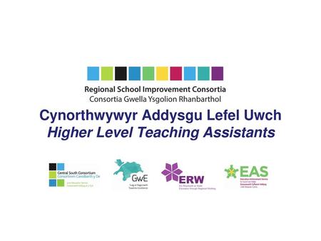 Cynorthwywyr Addysgu Lefel Uwch Higher Level Teaching Assistants