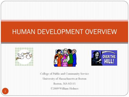 HUMAN DEVELOPMENT OVERVIEW