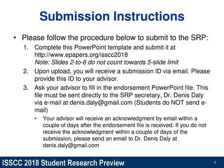 Submission Instructions