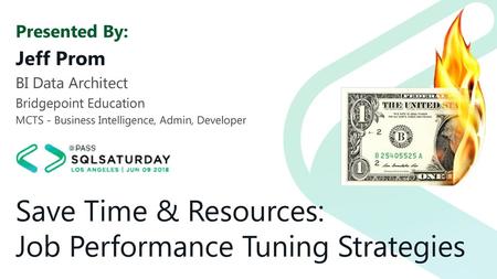 Save Time & Resources: Job Performance Tuning Strategies