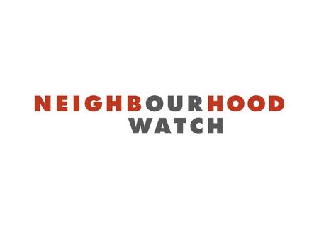 The Valley residents Neighbourhood Watch Scheme