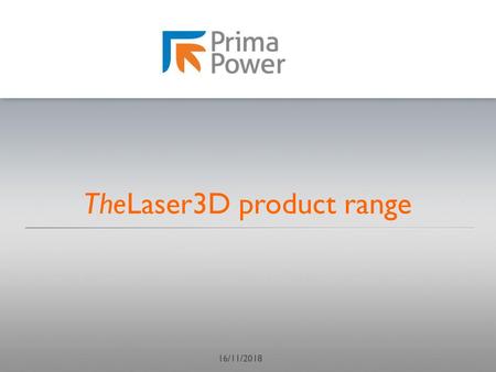 TheLaser3D product range