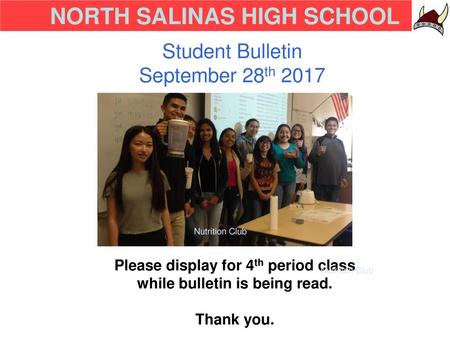 NORTH SALINAS HIGH SCHOOL