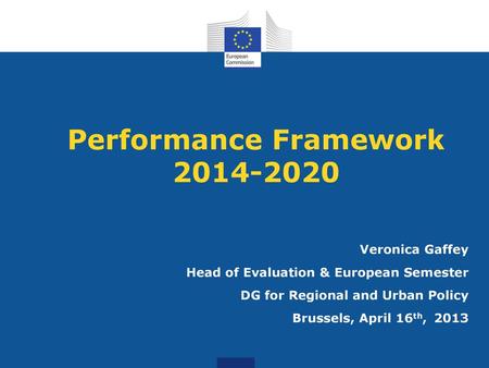 Performance Framework