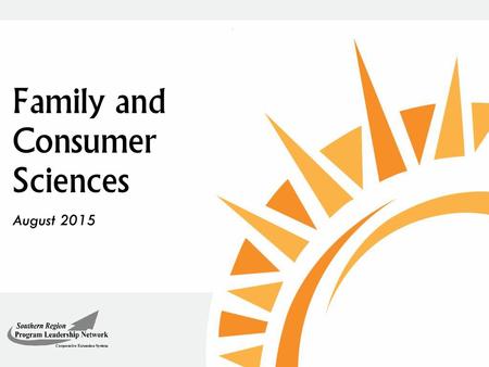 Family and Consumer Sciences