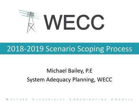 Scenario Scoping Process